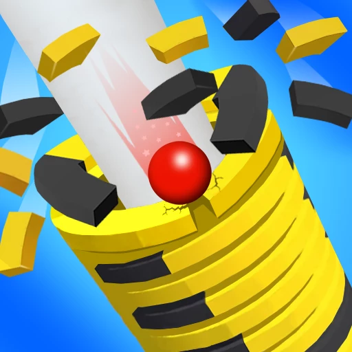 Прыгающий Шарик Разбивает Стек 3D 1.0.0.0.1