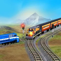 Train Racing Games 3D 2 Player 9.7