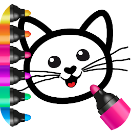 РИСОВАЛКА! Игры для детей малышей Раскраски детям 8.0.0