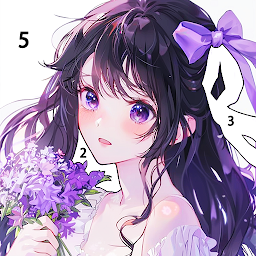 Anime Color by Number 1.185