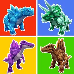 Crystal Dinosaur Element Battle 1.0.63