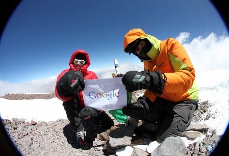 Google добавила в Street View снимки высочайших вершин мира