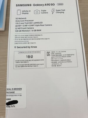 Появились официальные изображения и характеристики Galaxy A90 5G
