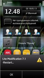Lite Modification 7.1 for Nokia 5228, 5230, 5235, 5250, 5530, 5800, X6-00, C6-00, N97