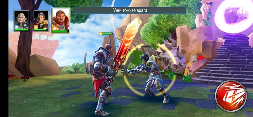 На любой вкус и цвет: лучшие RPG для Android — 7. Forged Fantasy. 2