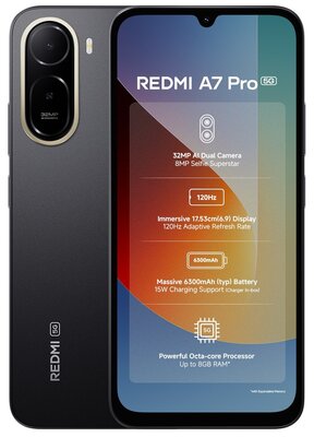 Первая модель «Pro» в линейке: представлен «королевский» REDMI A7 Pro 5G с огромным экраном