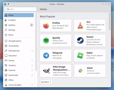 Выход KDE Plasma 6.7: быстрое переключение тем, рабочих столов и новый Discover