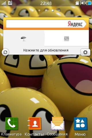 Виджеты Bada OS