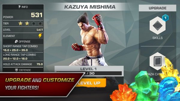 Легендарный файтинг Tekken появится на смартфонах и планшетах