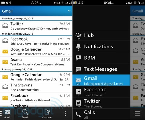 Компания BlackBerry представила смартфоны Q10 и Z10 на новой платформе
