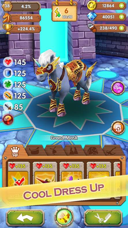Pony Run 3D 1.2.1.9. Скриншот 2