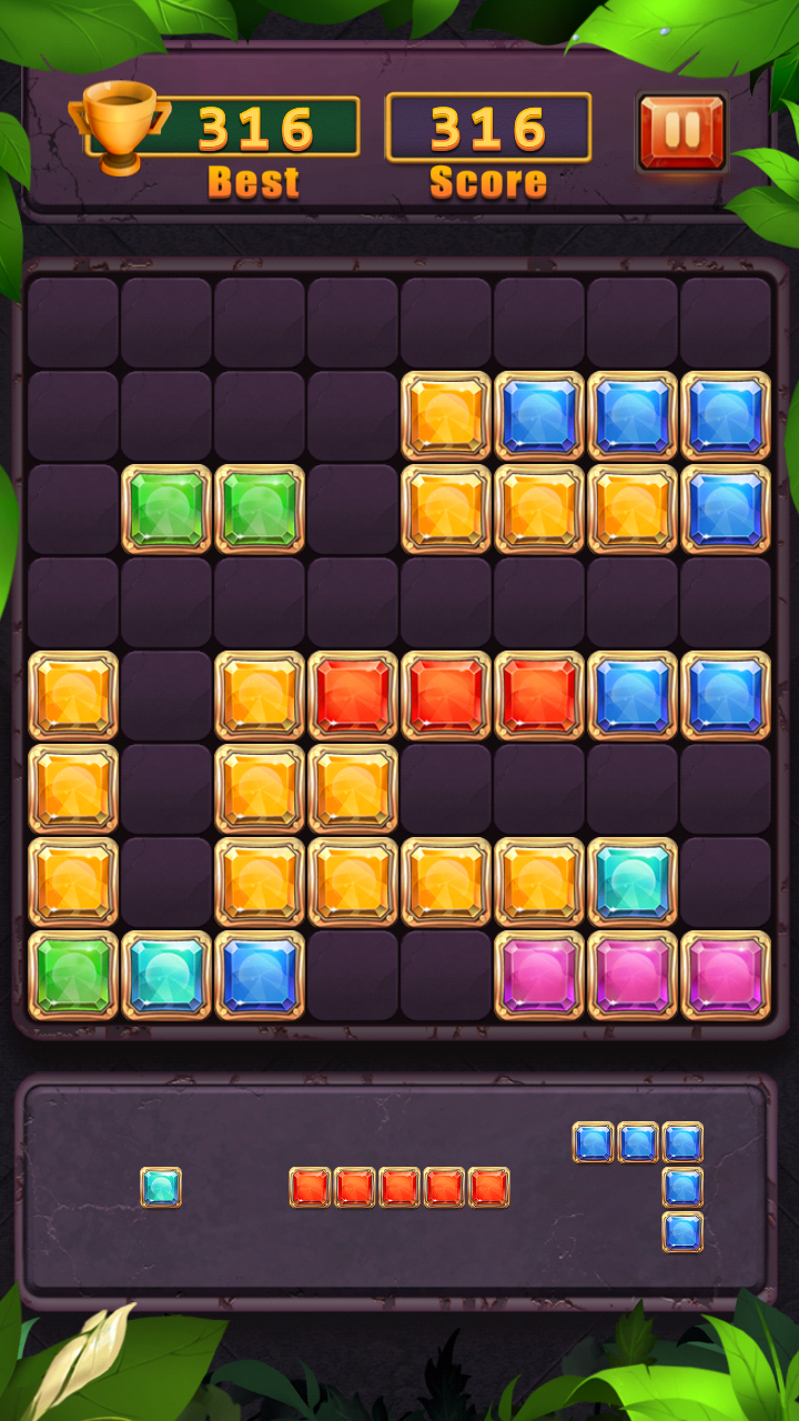 Block Puzzle Jewels 1.1.6. Скриншот 3
