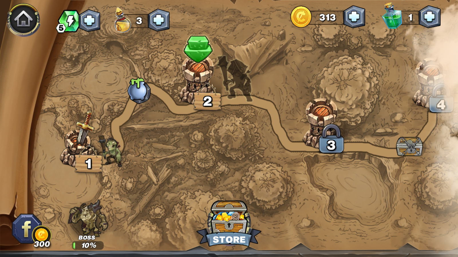 Magic Siege - Defender 1.95.318. Скриншот 3