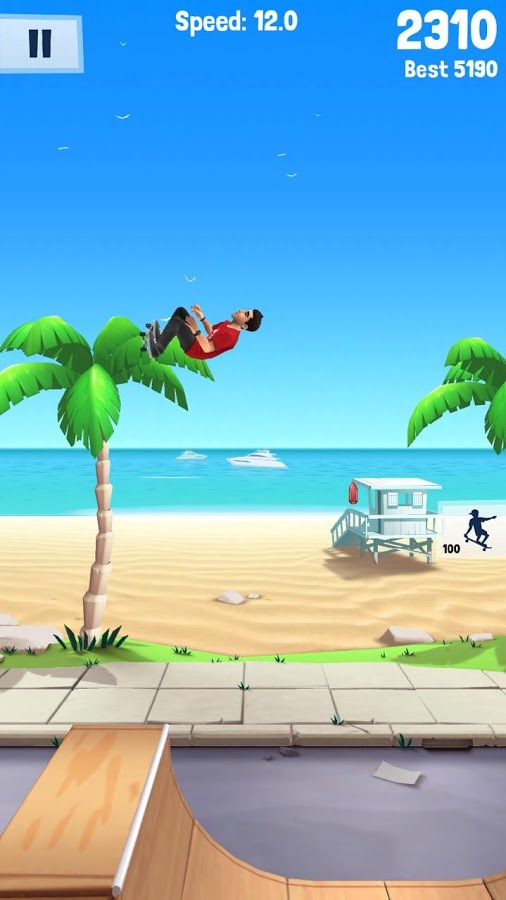 Flip Skater 2.78. Скриншот 5