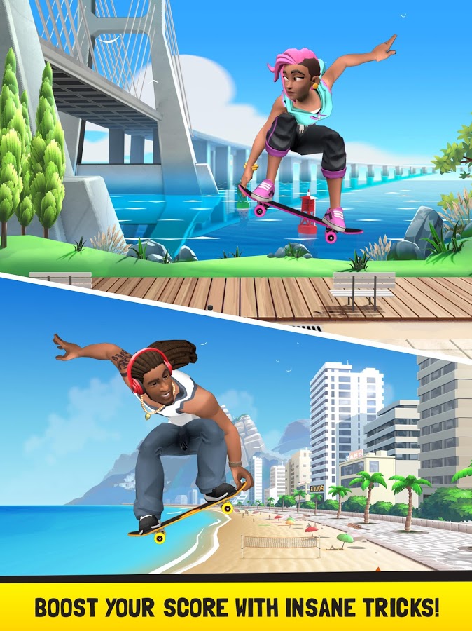 Flip Skater 2.78. Скриншот 13