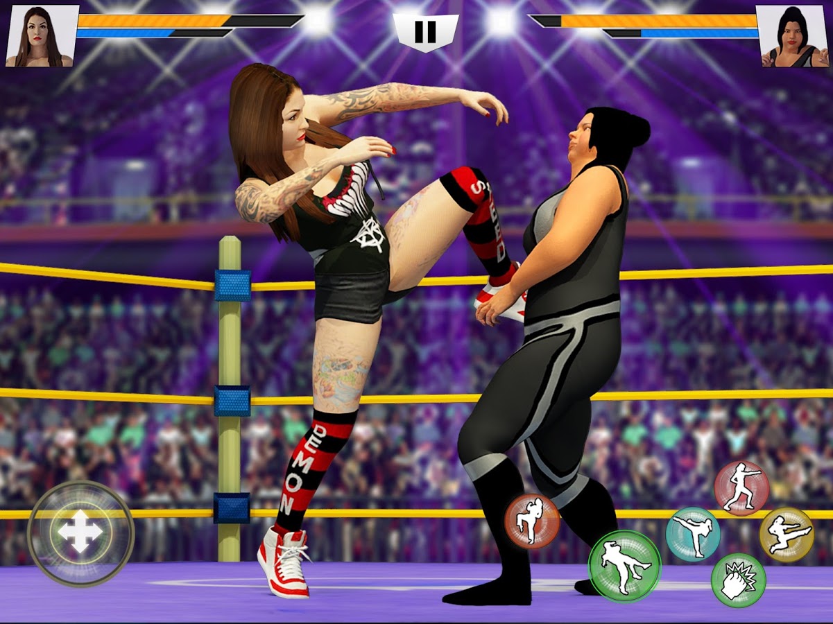 Bad Girls Wrestling Game 6.5. Скриншот 8
