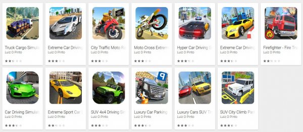 Google Play показывал в трендах вредоносные Android-приложения под видом гонок