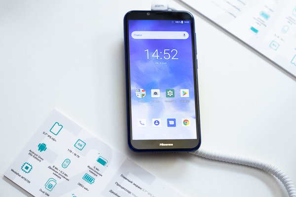 Hisense представил свои первые смартфоны в России