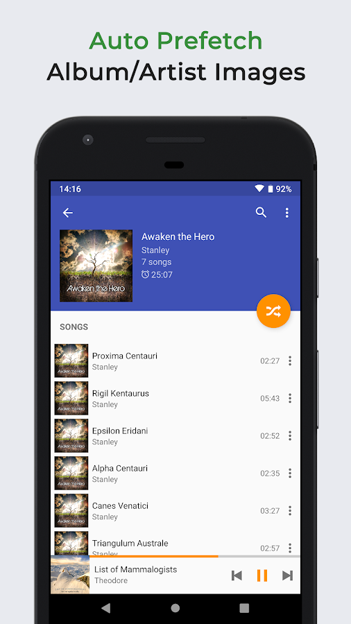 Omnia Music Player 1.8.5. Скриншот 5