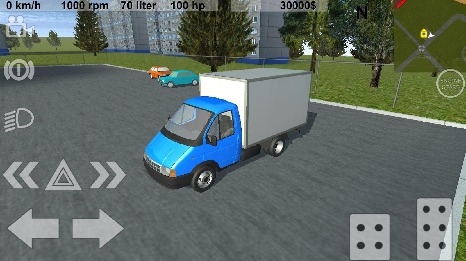 Russian Light Truck Simulator 2.3.7. Скриншот 8