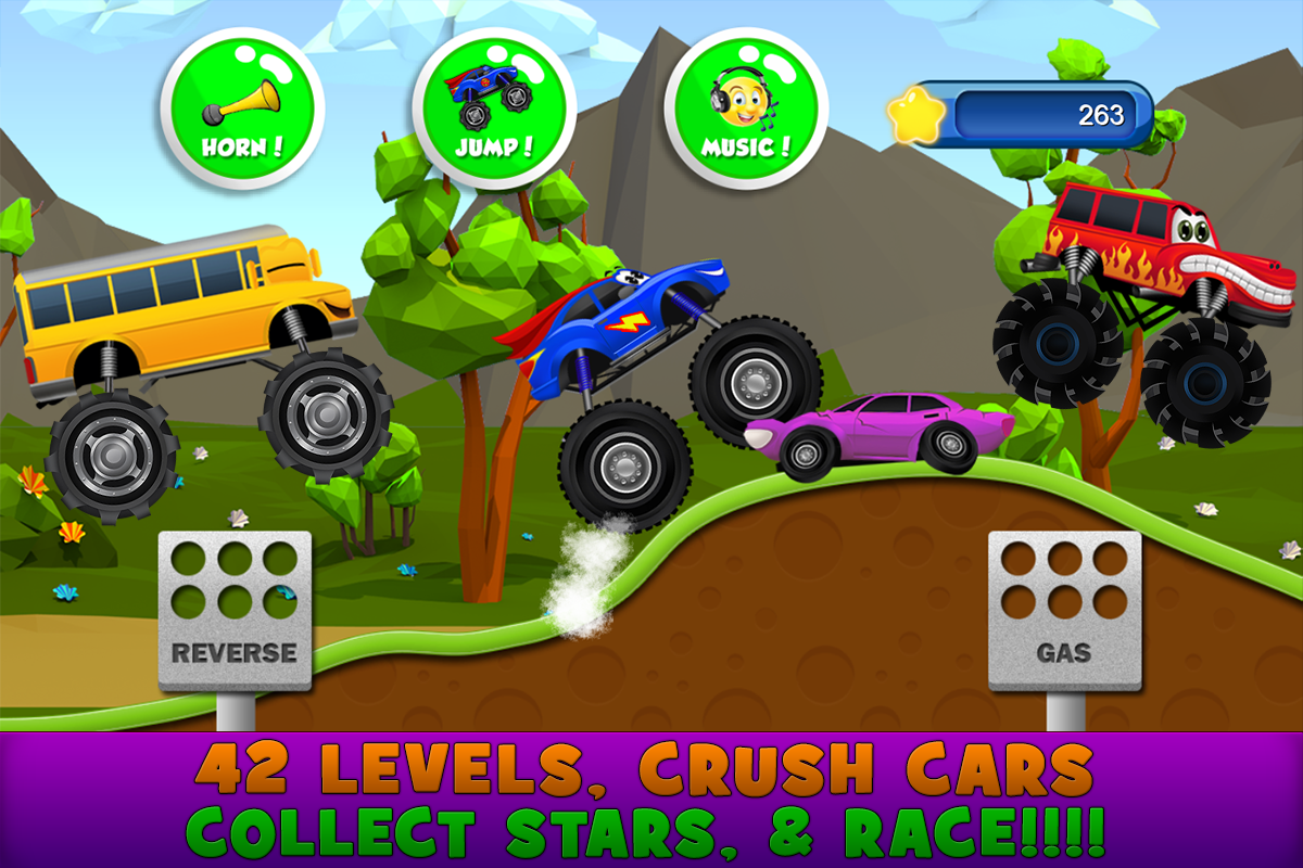 Monster Trucks Game for Kids 3.4.6. Скриншот 4