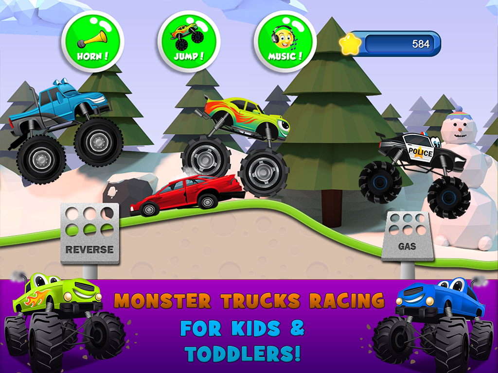Monster Trucks Game for Kids 3.4.6. Скриншот 7