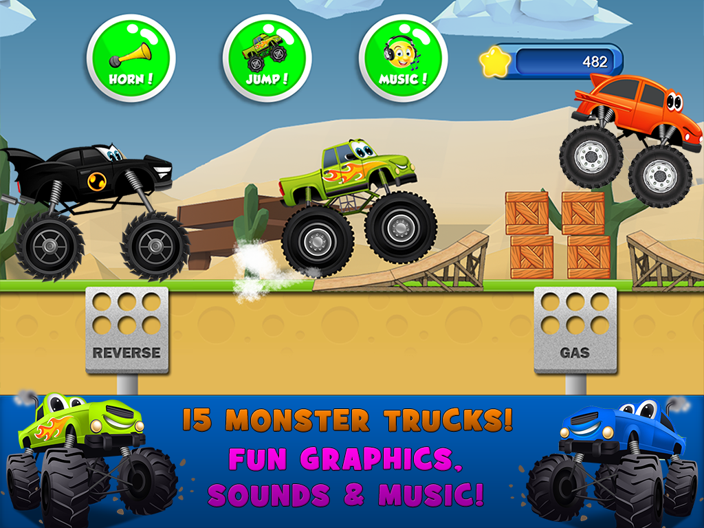 Monster Trucks Game for Kids 3.4.6. Скриншот 8