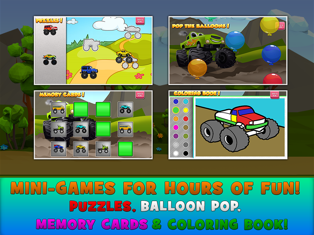 Monster Trucks Game for Kids 3.4.6. Скриншот 14