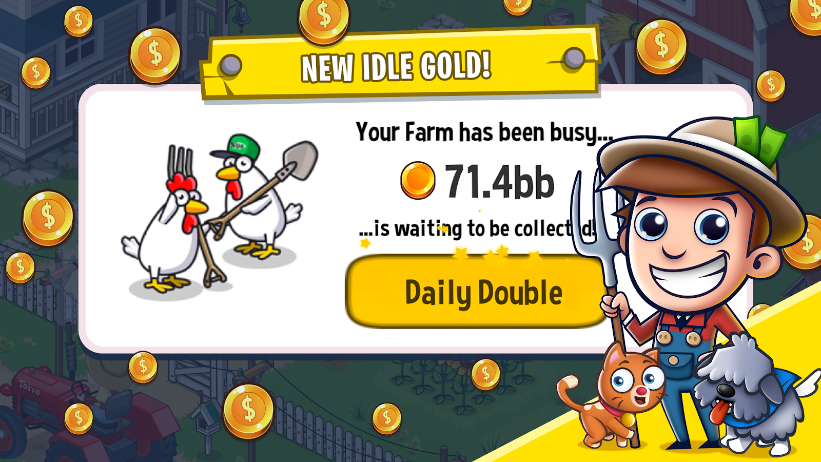 Idle Farming Empire 1.49.2. Скриншот 6
