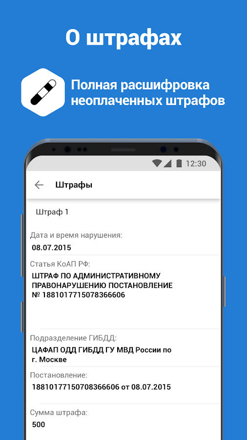 Базы ГИБДД 20.38. Скриншот 4