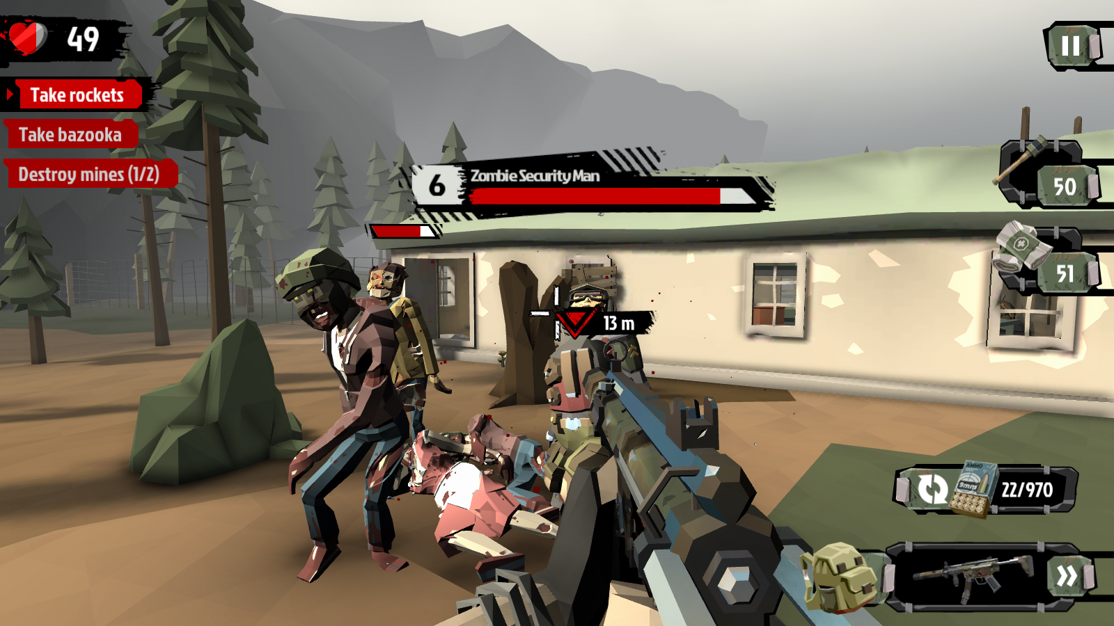 The Walking Zombie 2 3.58.0. Скриншот 9