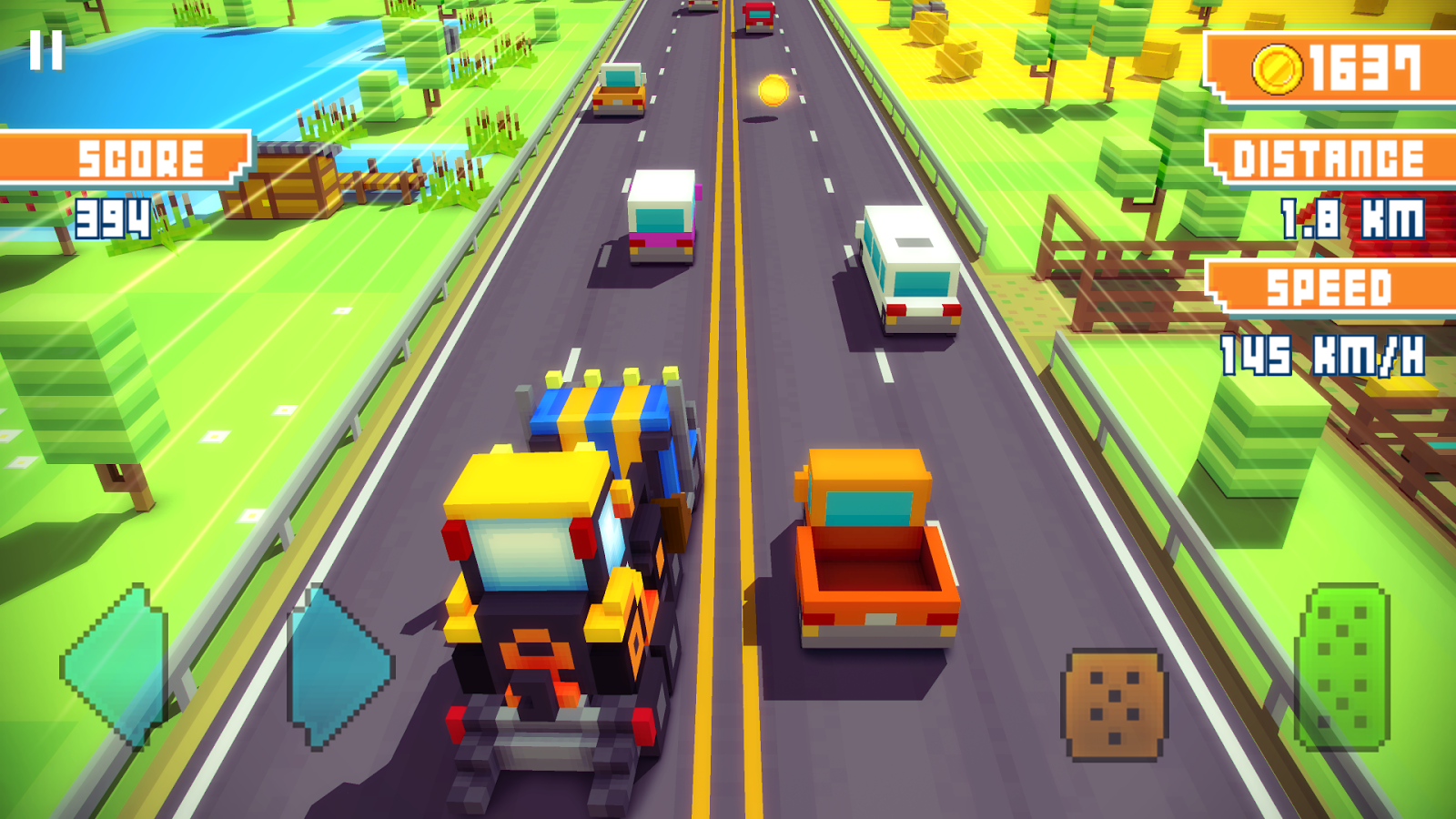 Blocky Highway 1.2.7. Скриншот 10