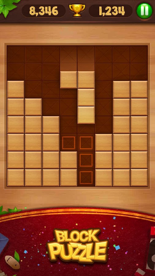 Wood Block Puzzle 94.0. Скриншот 1