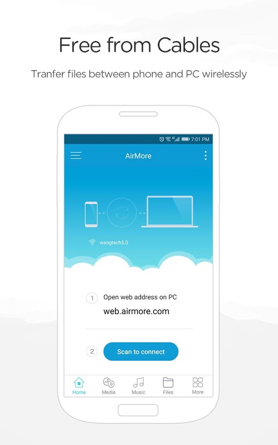 AirMore: File Transfer 1.6.5. Скриншот 4