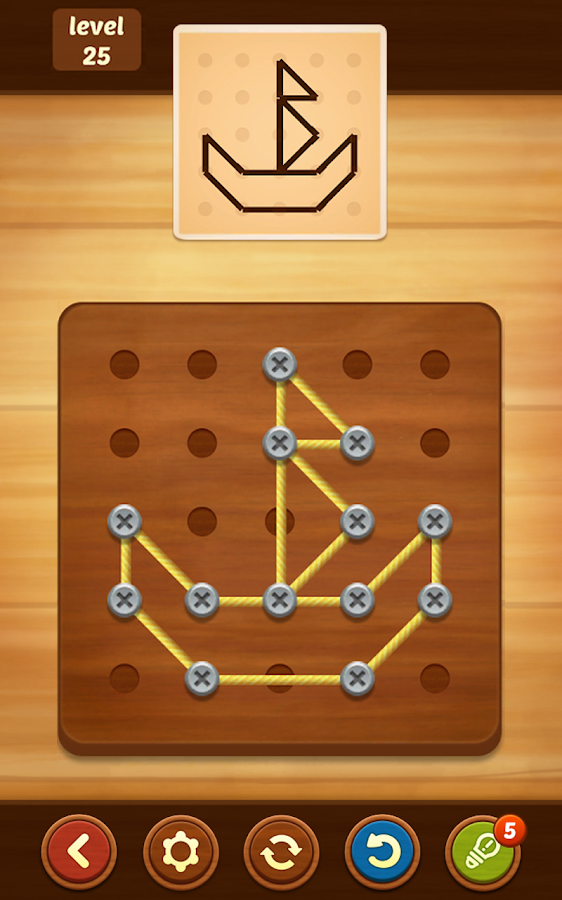Line Puzzle: String Art 2603.0.2. Скриншот 6