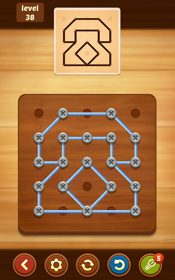Line Puzzle: String Art 2603.0.2. Скриншот 7