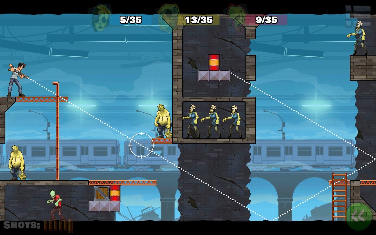 Stupid Zombies 3 2.50. Скриншот 6