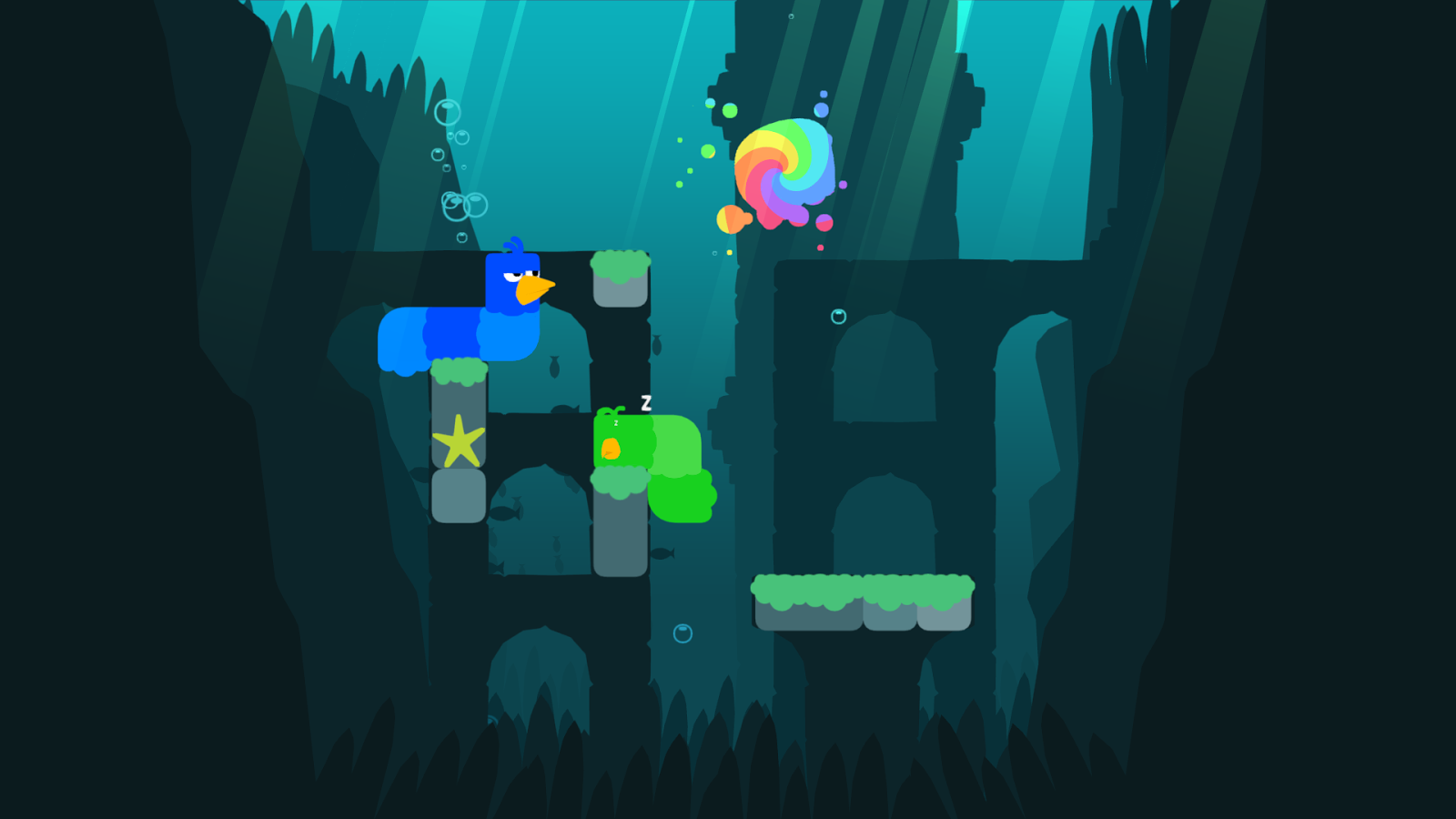 Snakebird 1.5.1. Скриншот 2