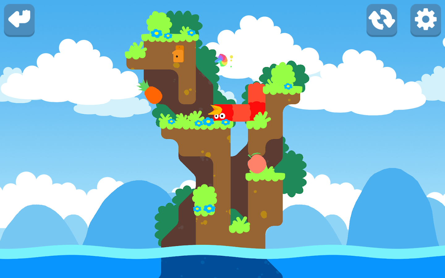 Snakebird 1.5.1. Скриншот 9