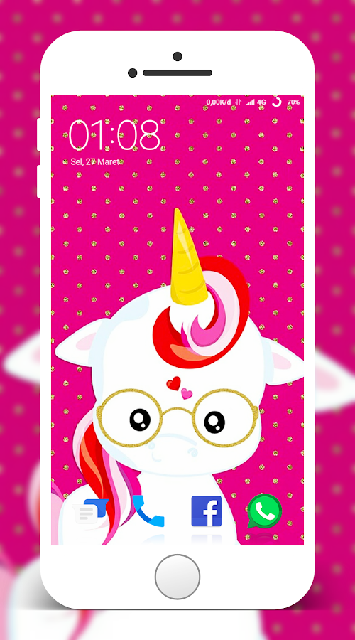 Kawaii Unicorn Wallpapers 1.6. Скриншот 8