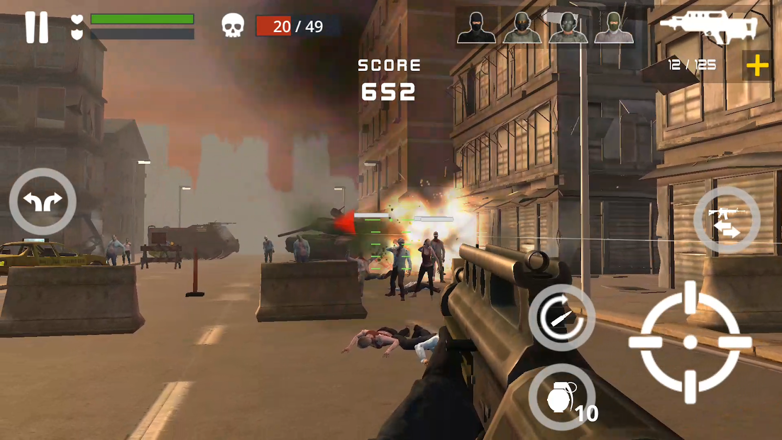 Dead Zombie Battle 1.633. Скриншот 3