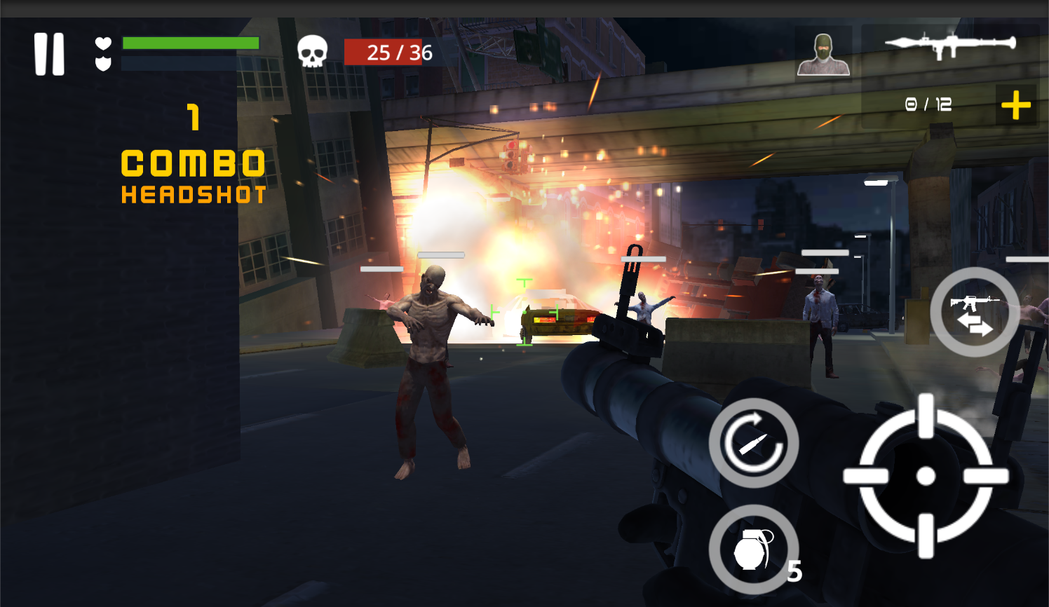 Dead Zombie Battle 1.633. Скриншот 4