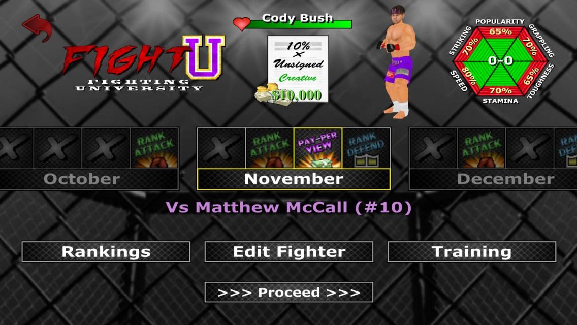 Weekend Warriors MMA 1.230.64. Скриншот 5