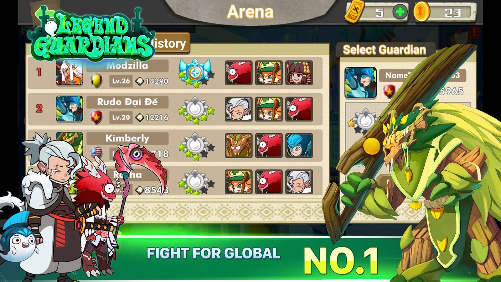 Legend Guardians 1.1.1. Скриншот 16
