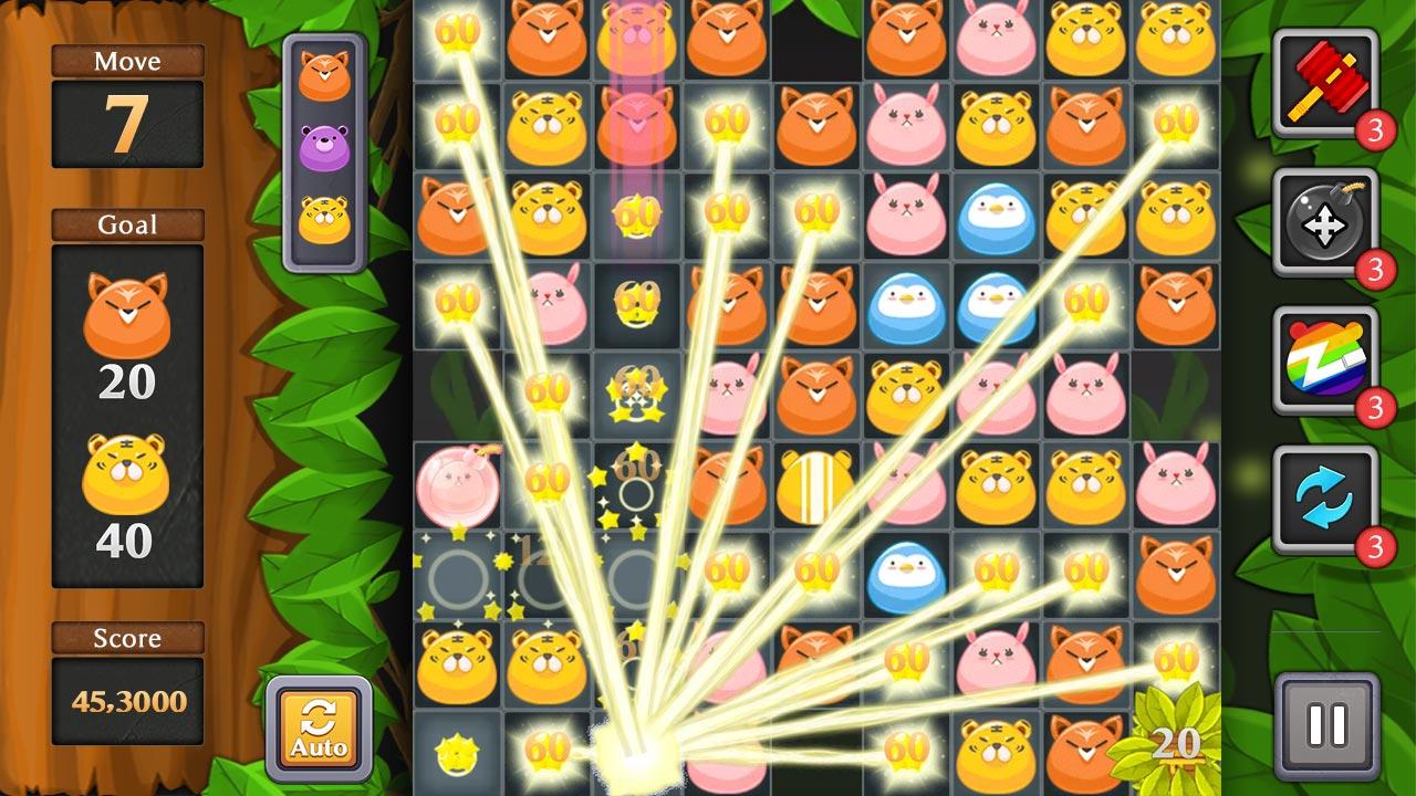 Jungle Match Puzzle 1.4.4. Скриншот 6