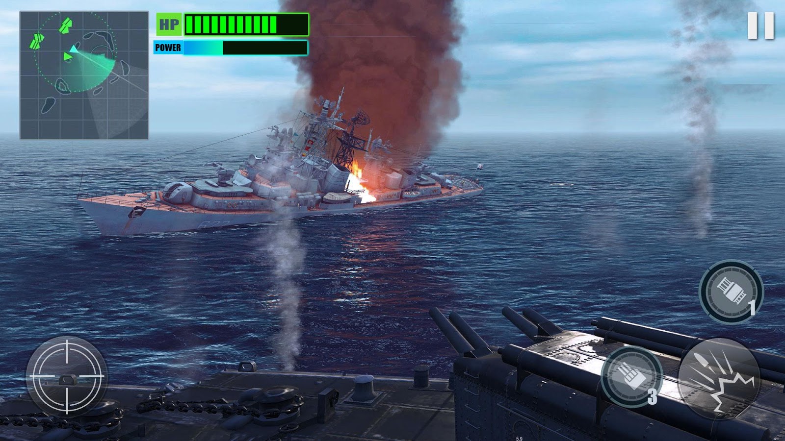 Silent Warship Hunter 1.1.1. Скриншот 6