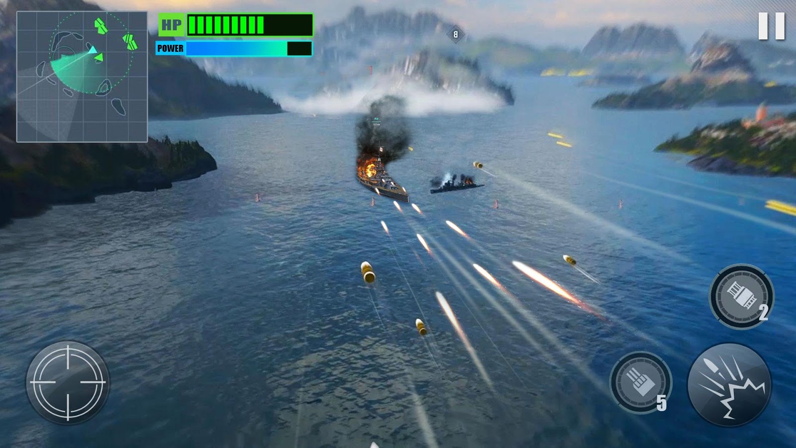 Silent Warship Hunter 1.1.1. Скриншот 23