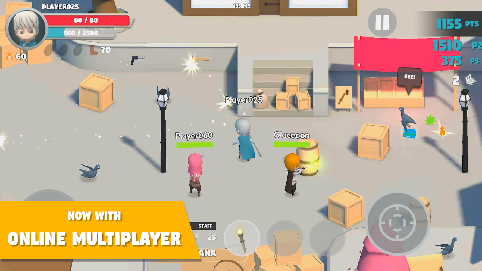 Pigeons Attack 1.3.2. Скриншот 1