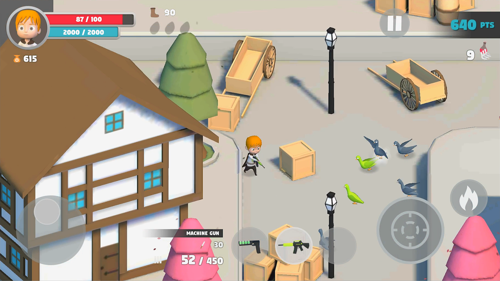 Pigeons Attack 1.3.2. Скриншот 3