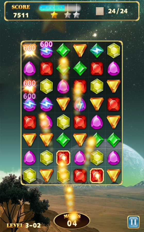 Jewels Star 3 1.10.41. Скриншот 8